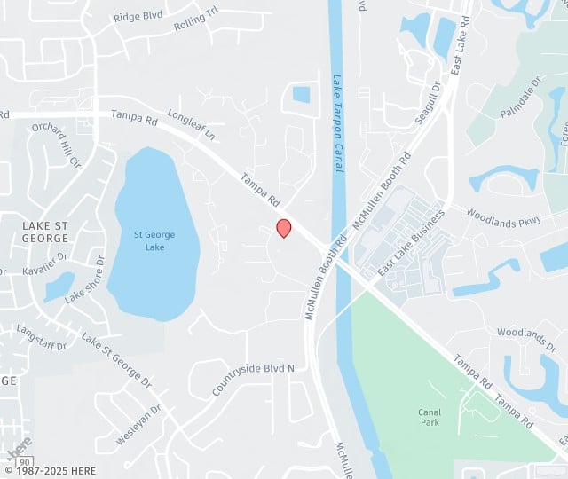 Location Map: 3830 Tampa Road Palm Harbor, Florida 34684