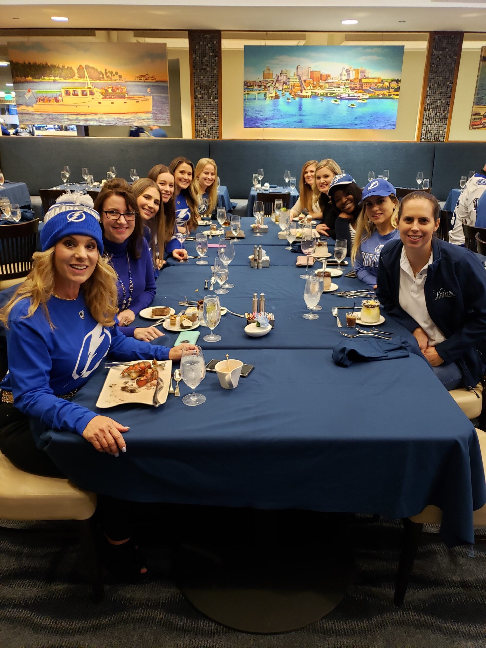 Vein911 team members celebrating together